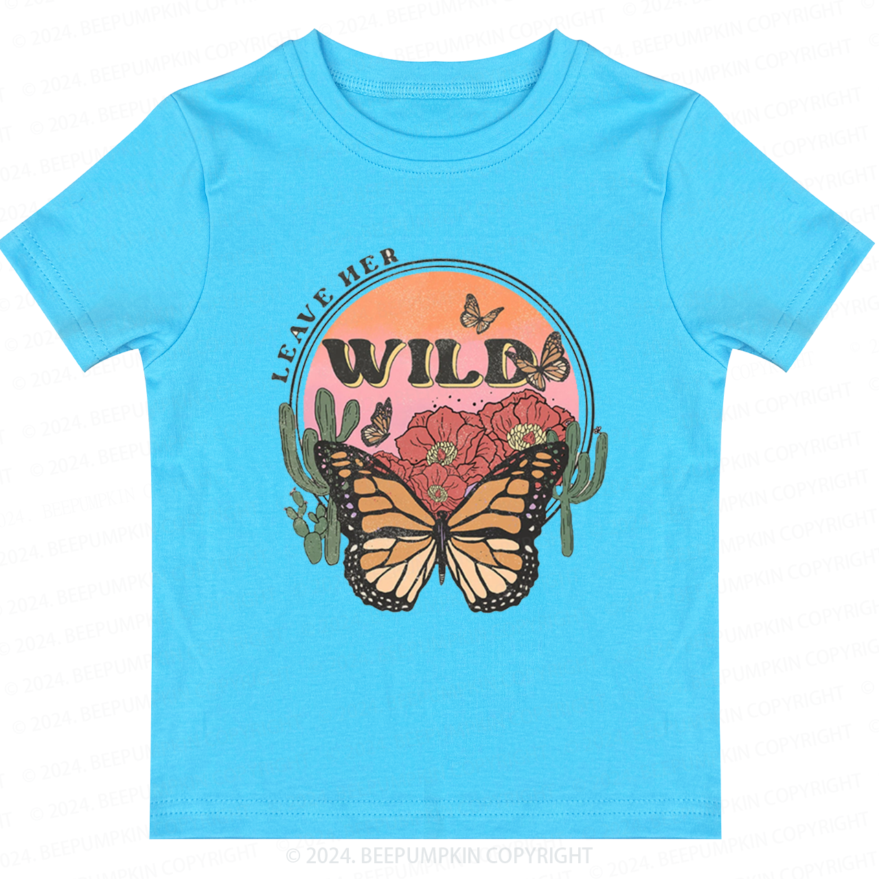 Leave Her Wild Toddler&Kids Tees 