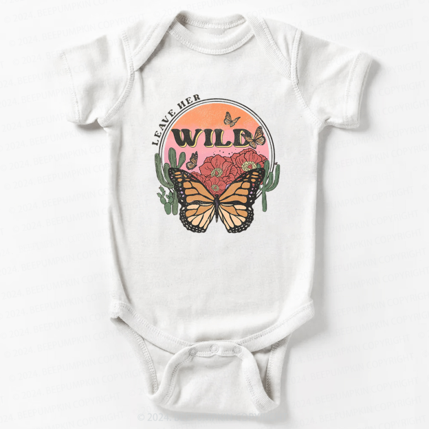 Leave Her Wild Bodysuit For Baby 
