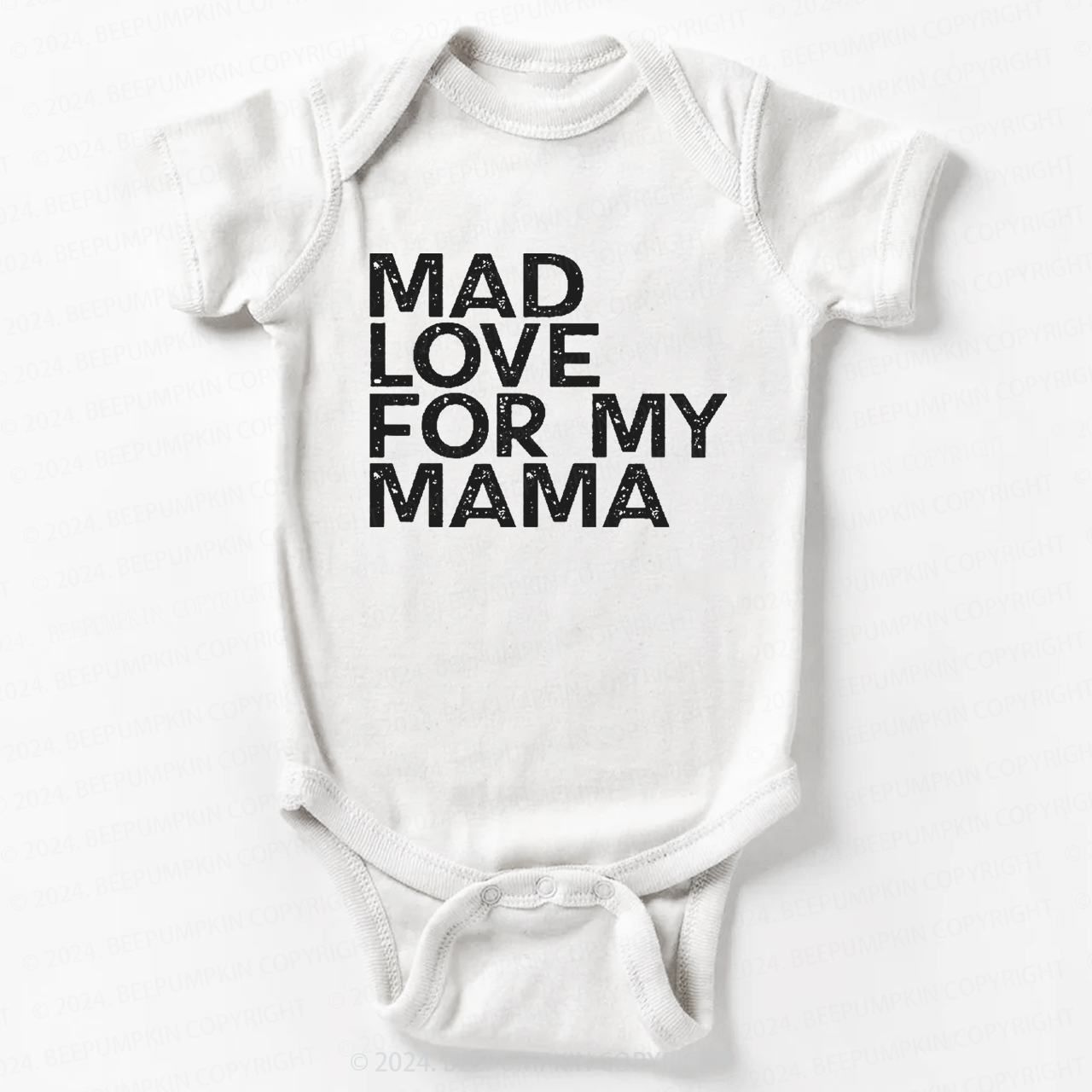 Mad Love For My Mama Bodysuit For Baby 