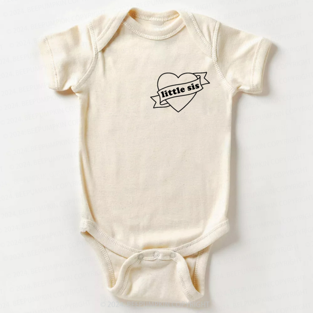 Little Sister Bodysuit For Baby 
