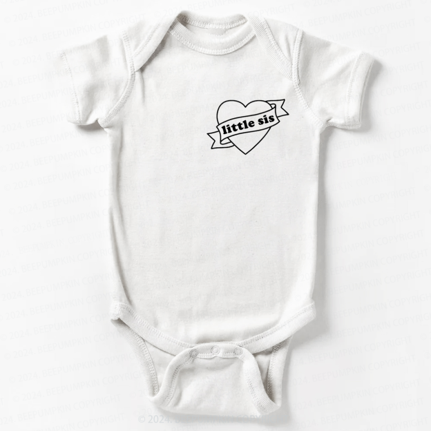 Little Sister Bodysuit For Baby 