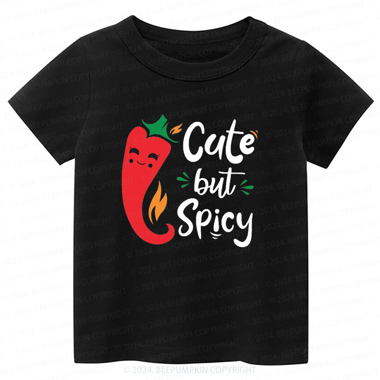 Cute But Spicy Toddler&Kids Tees 