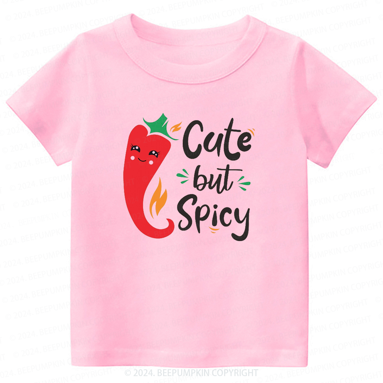 Cute But Spicy Toddler&Kids Tees 
