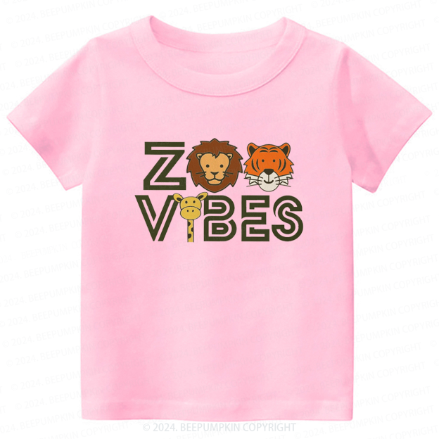  Zookeeper Wild Animals Toddler&Kids Tees 