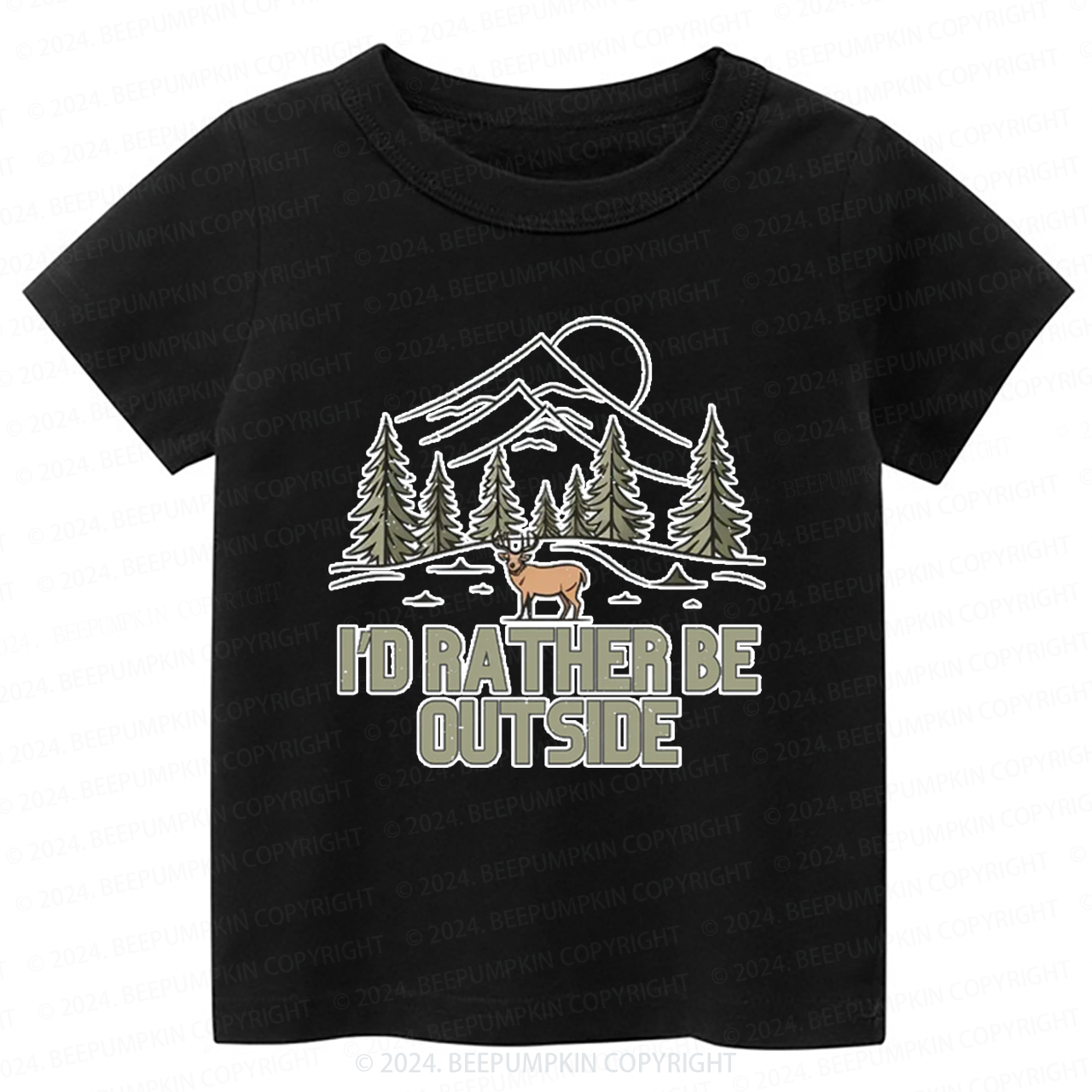 Hiking Nature Toddler&Kids Tees 