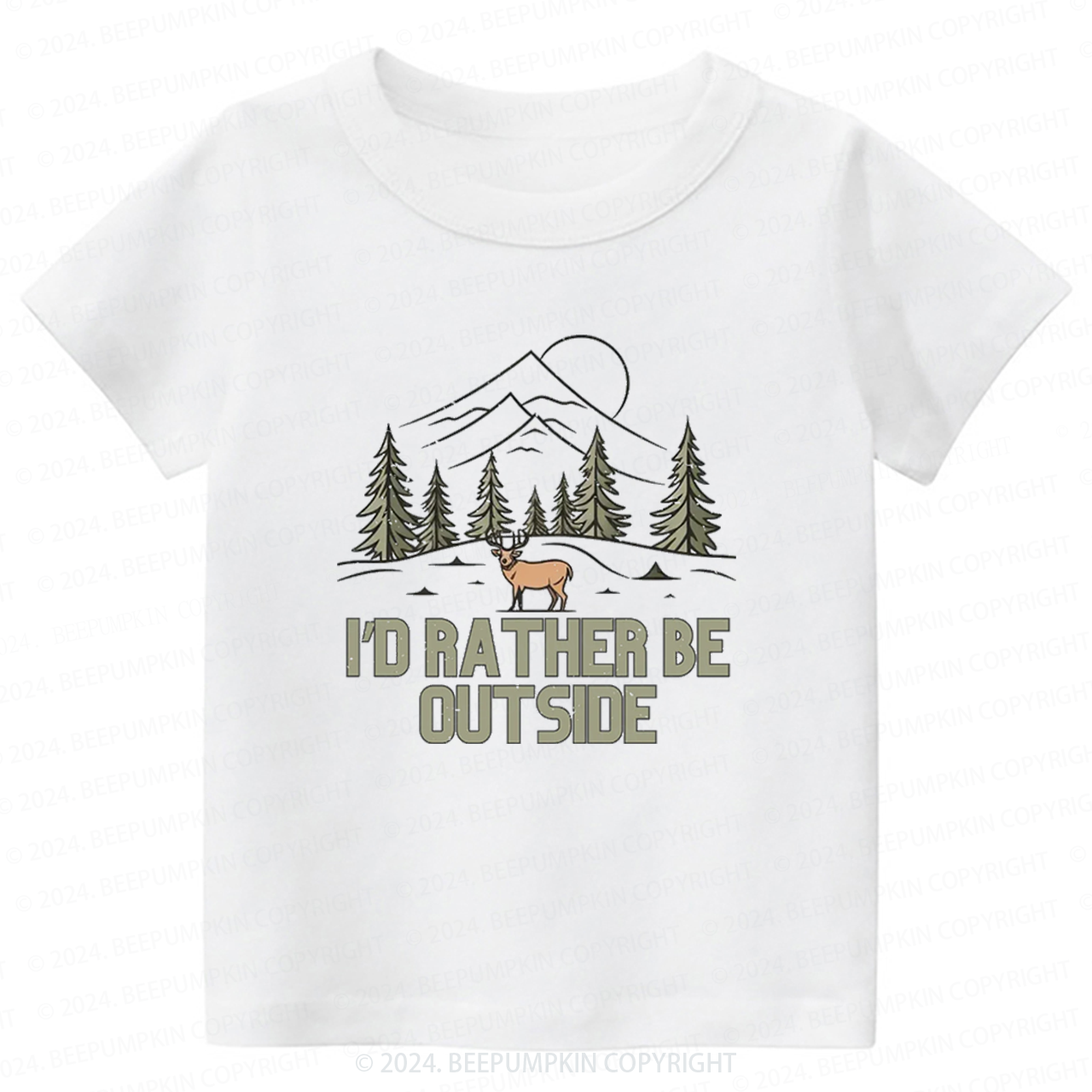 Hiking Nature Toddler&Kids Tees 