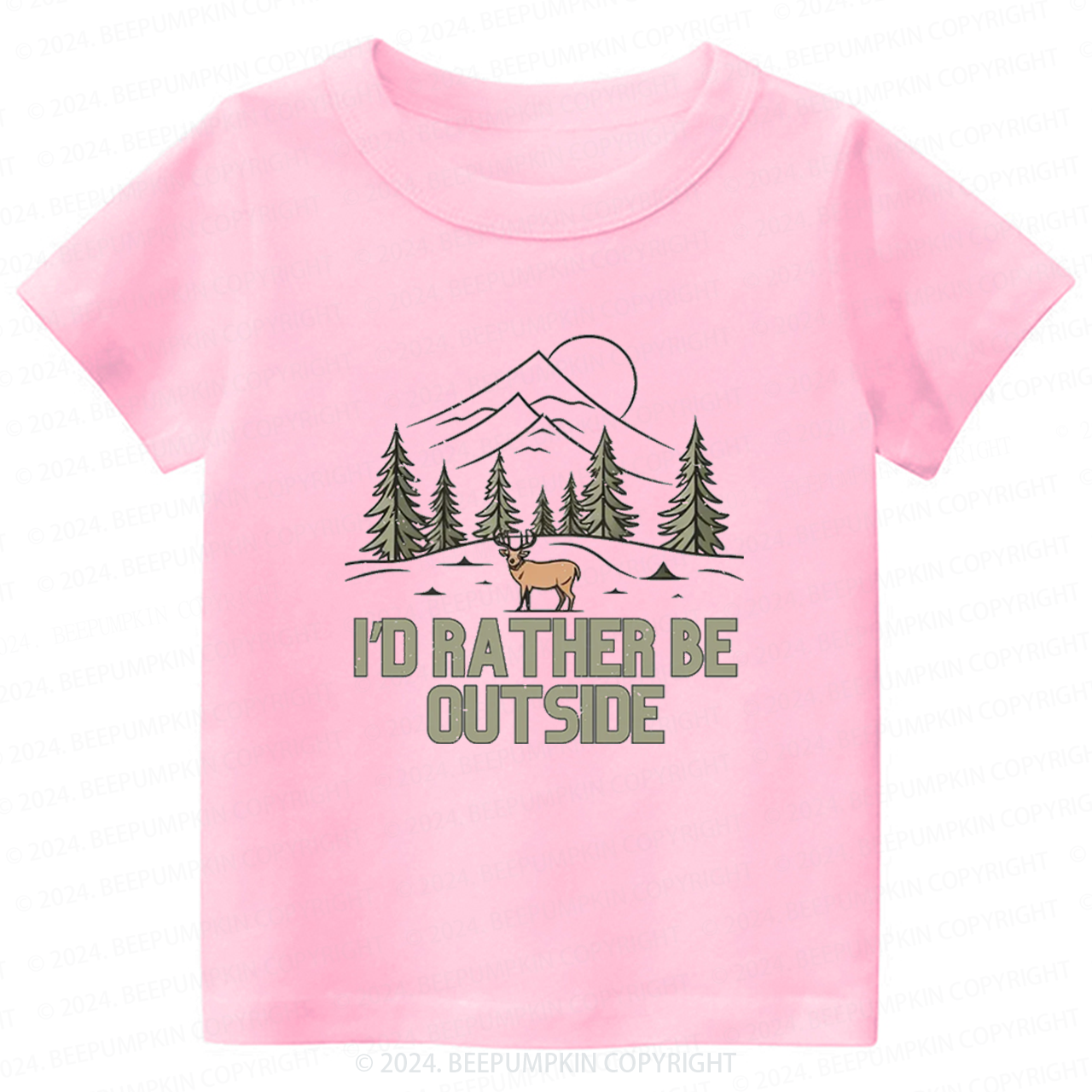 Hiking Nature Toddler&Kids Tees 