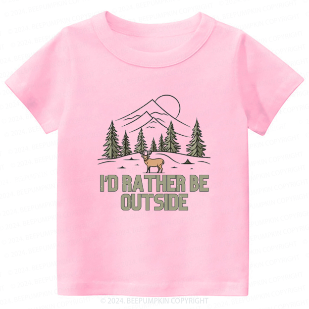 Hiking Nature Toddler&Kids Tees 
