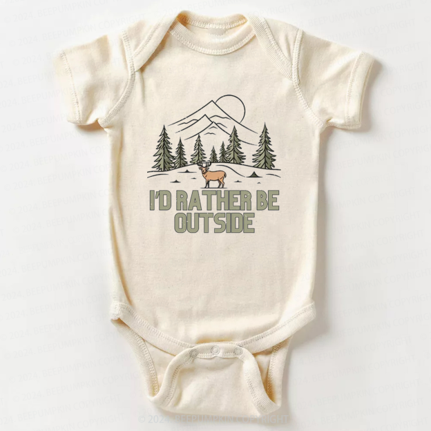 Nature Hiking  Bodysuit For Baby 