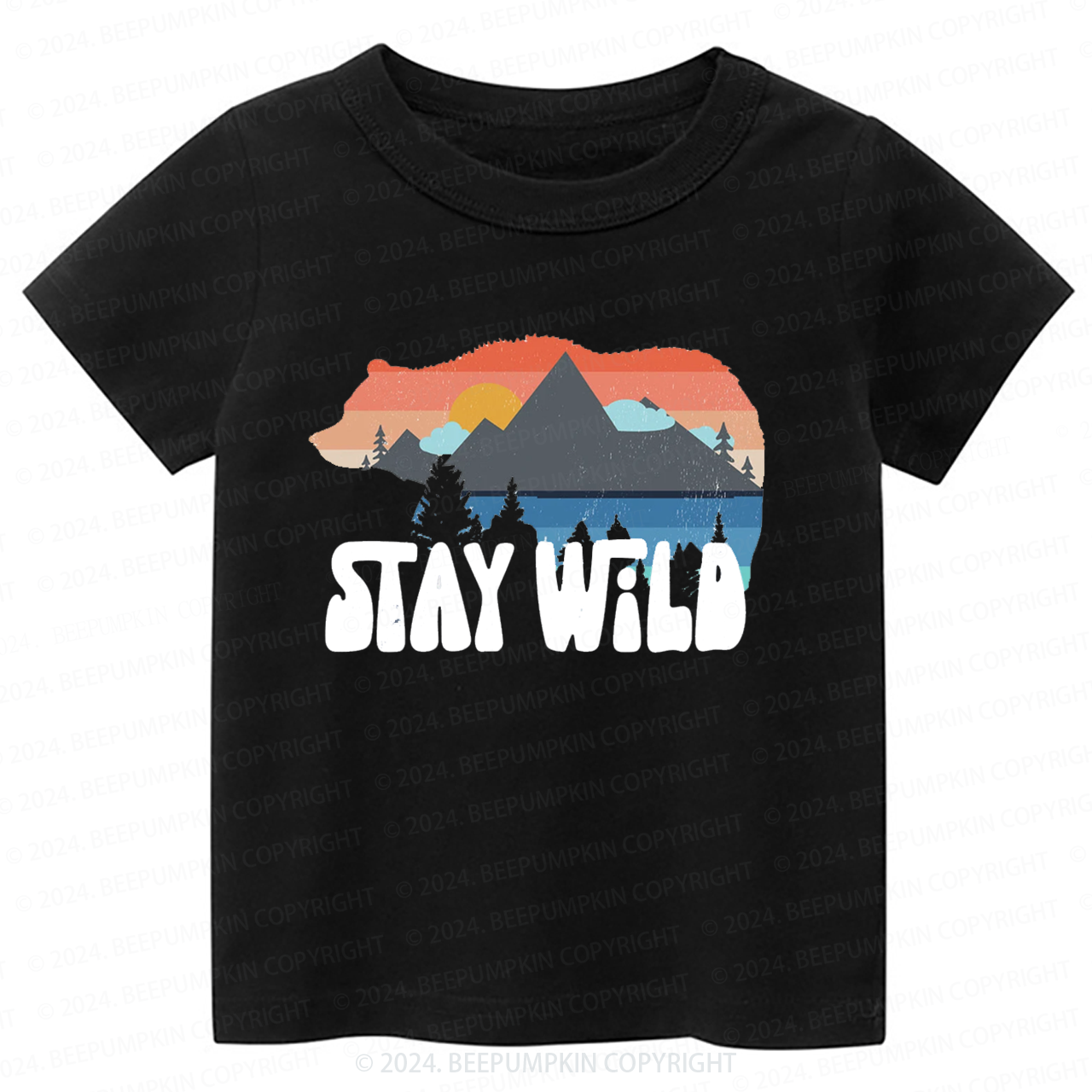 Stay Wild Toddler&Kids Tees 