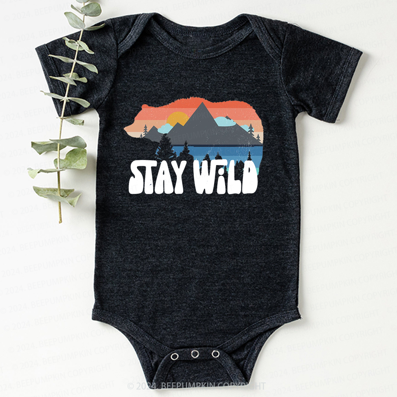 Stay Wild Bodysuit For Baby 