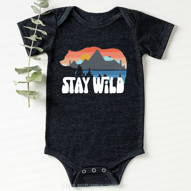 Stay Wild Bodysuit For Baby 