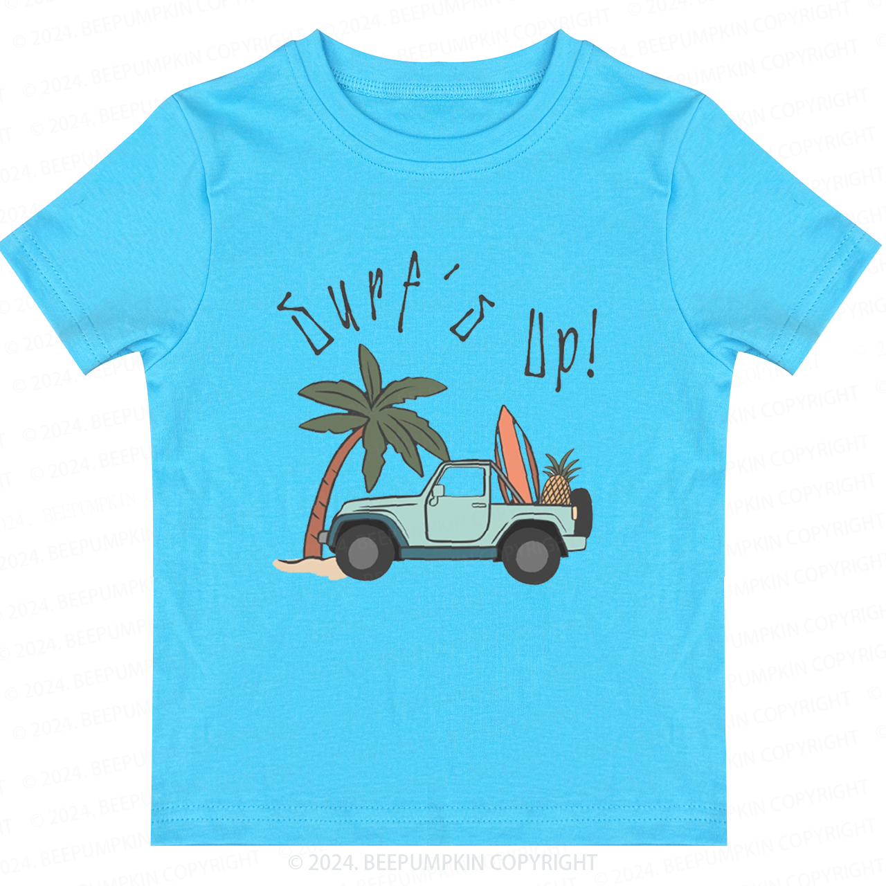 Surfs Up Beach Toddler&Kids Tees  