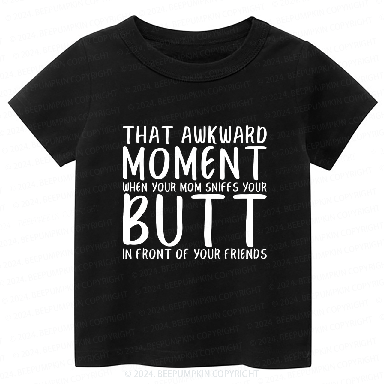 That Awkward Moment When Your Mom Toddler&Kids Tees 7