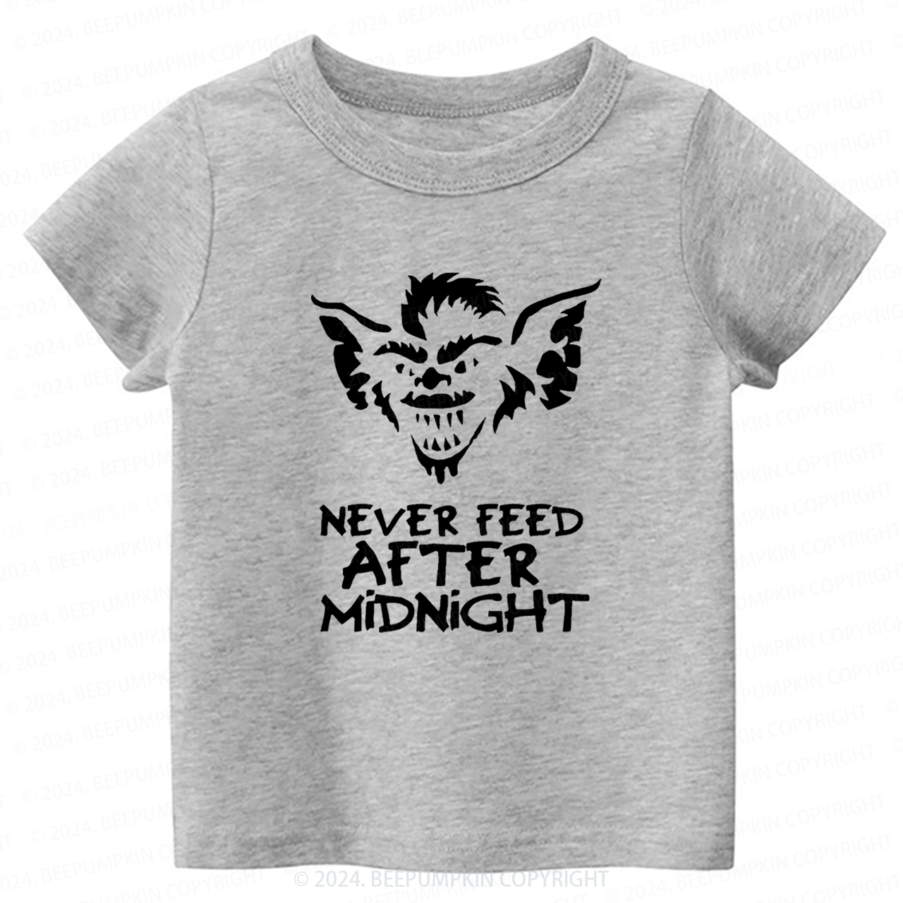 Never Feed After Midnigh Toddler&Kids Tees 7
