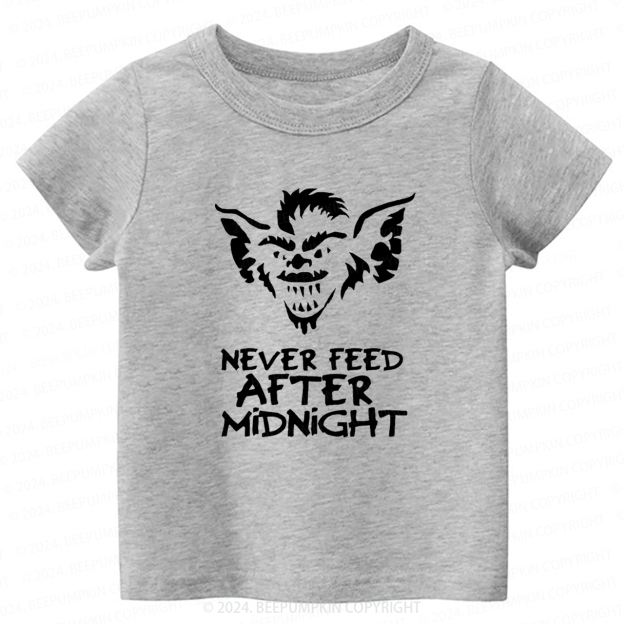 Never Feed After Midnigh Toddler&Kids Tees 7