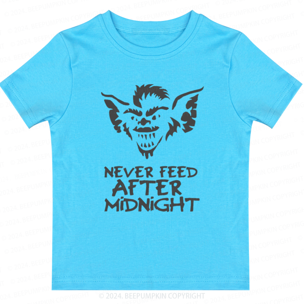 Never Feed After Midnigh Toddler&Kids Tees 7