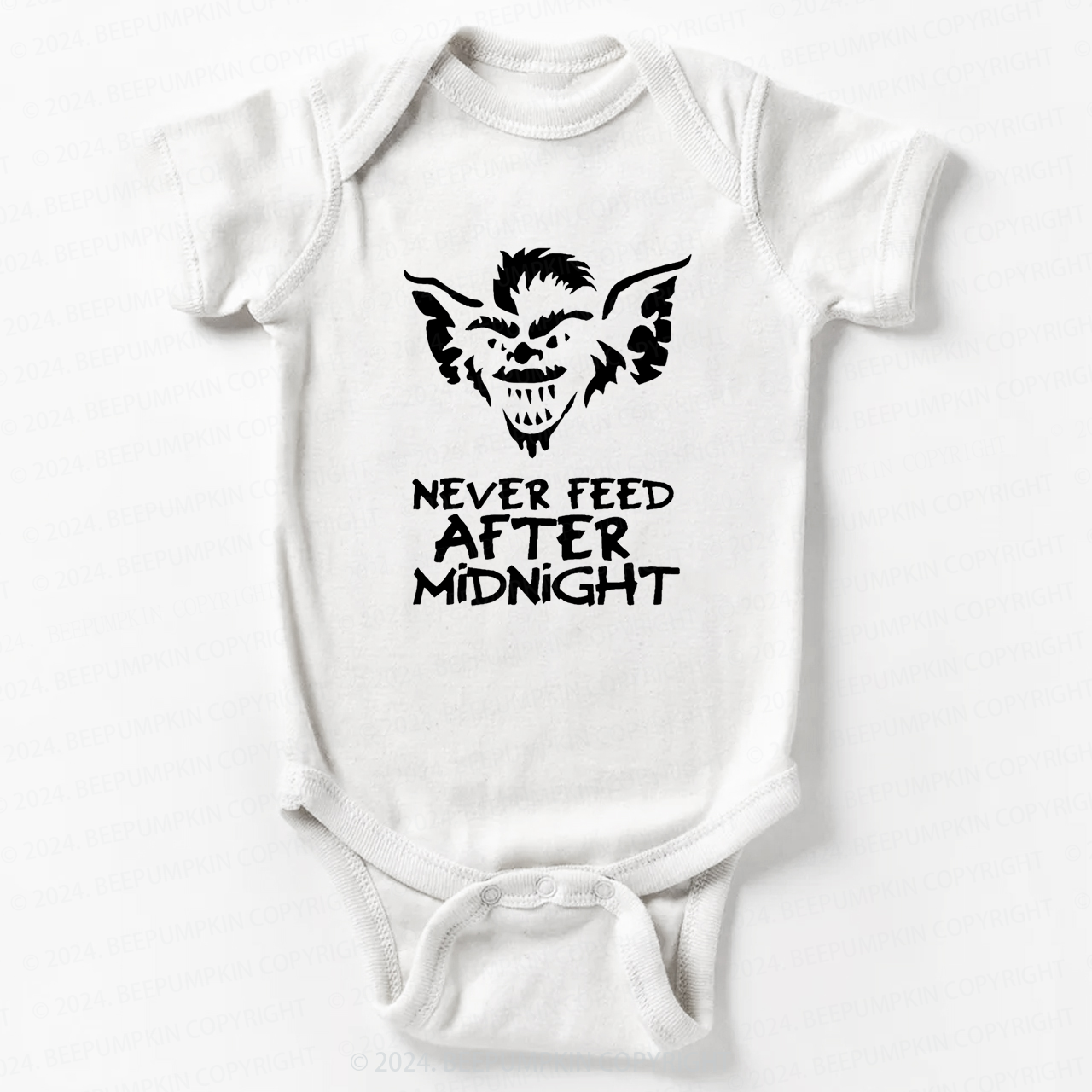 Never Feed After Midnigh Bodysuit For Baby 7