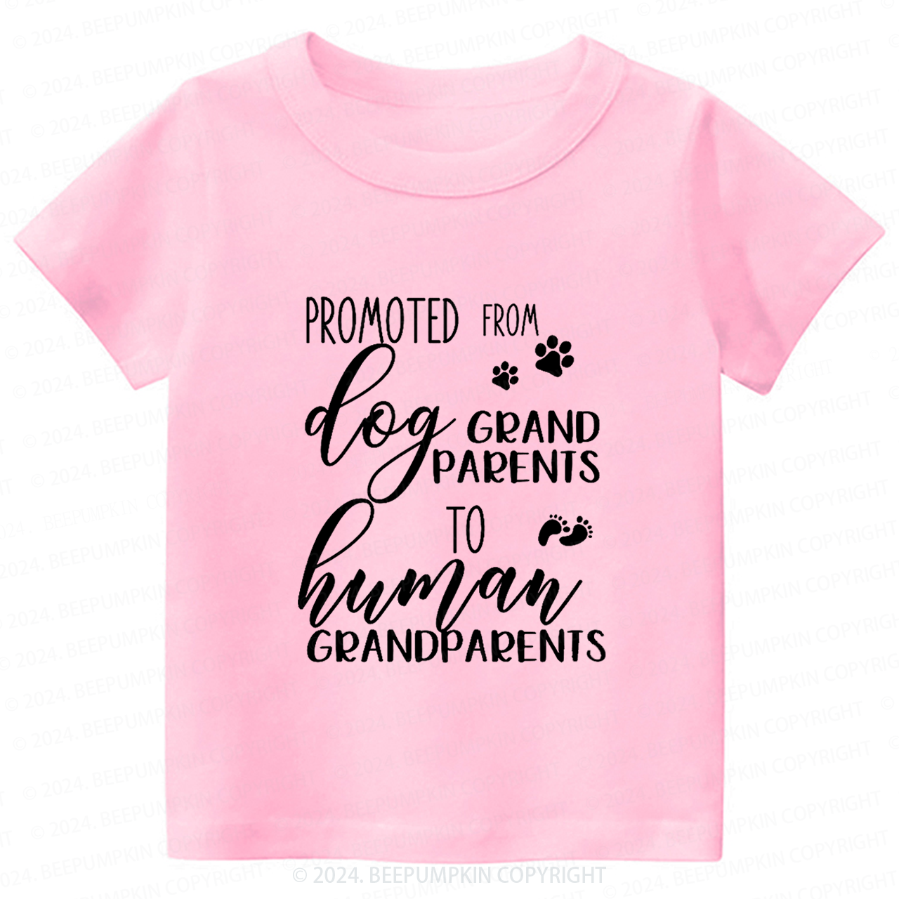From Dog Grandparent to Human Grandparent Toddler&Kids Tees 7
