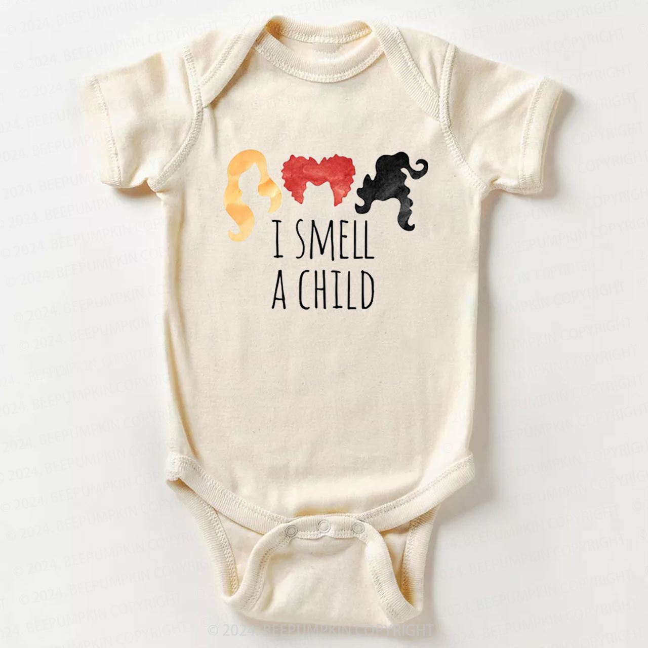 I Smell Child Hocus Pocus Bodysuit For Baby 