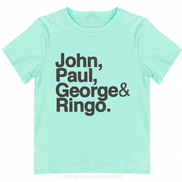 Rock Band Member Toddler&Kids Tees 8