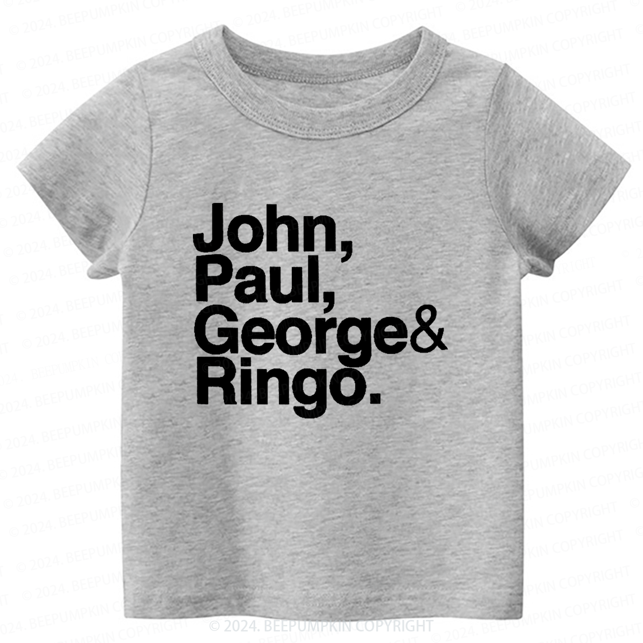 Rock Band Member Toddler&Kids Tees 8