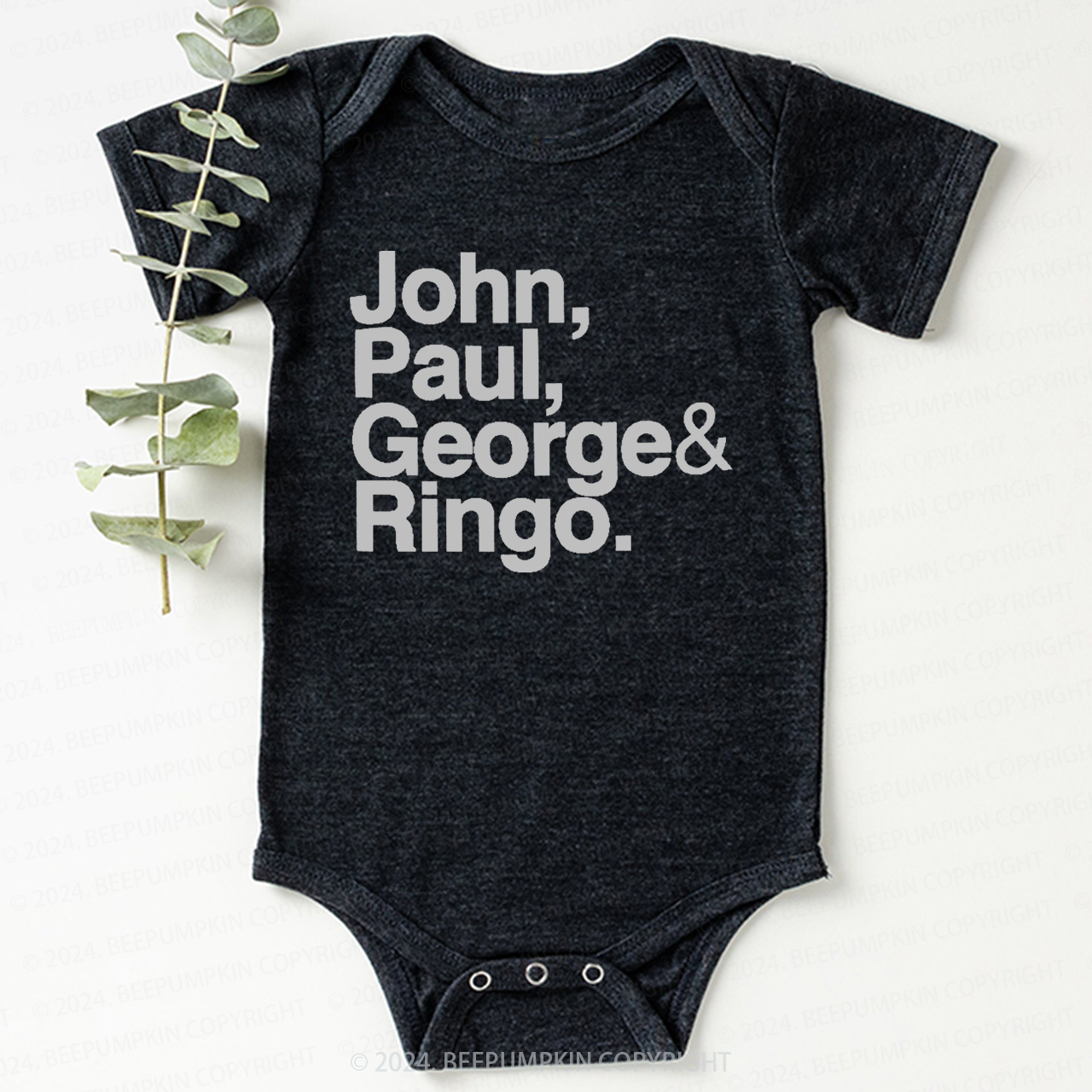 Rock Band Member Bodysuit For Baby 8