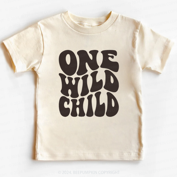One Wild Child  Back To School Shirt