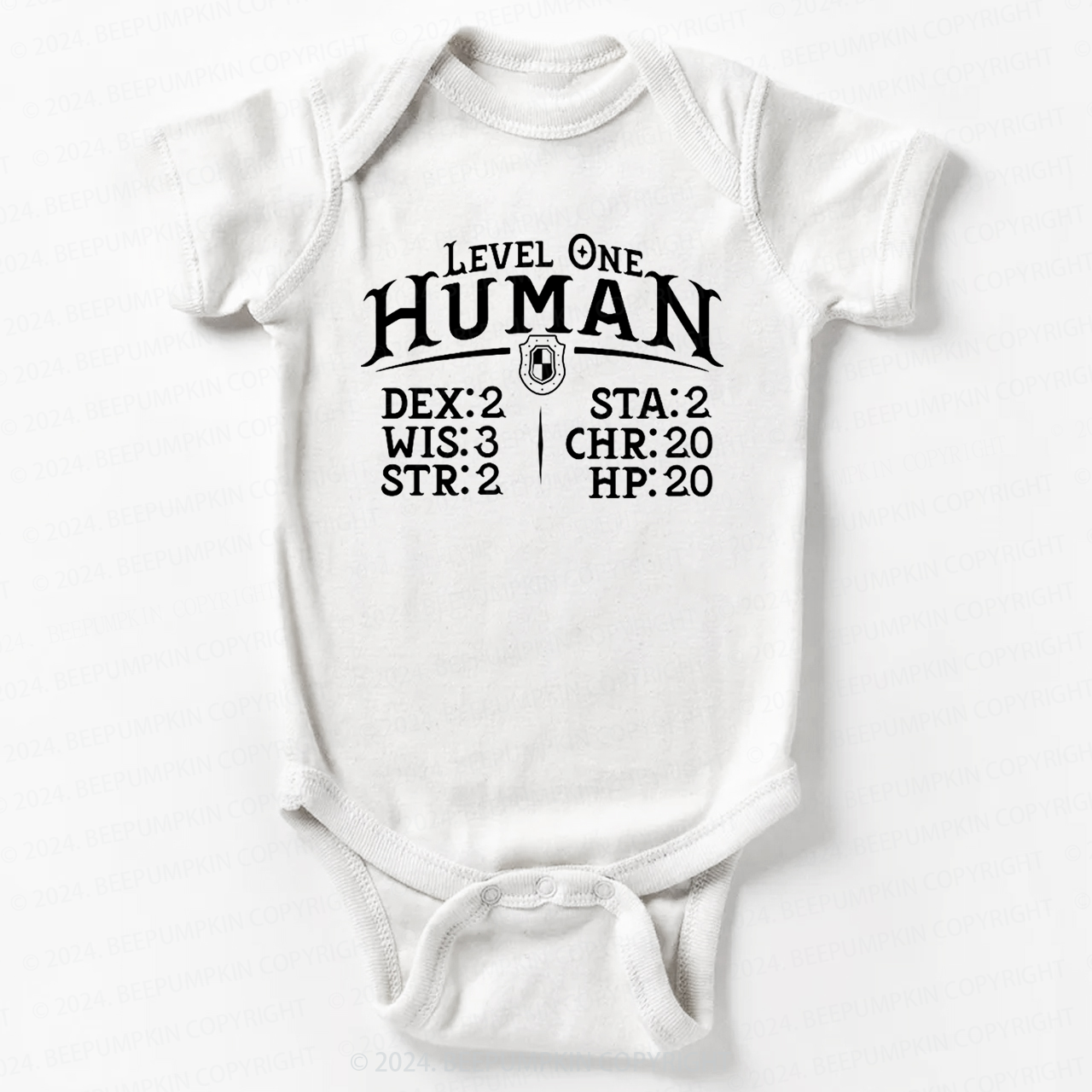 Level One Human Bodysuit For Baby 7