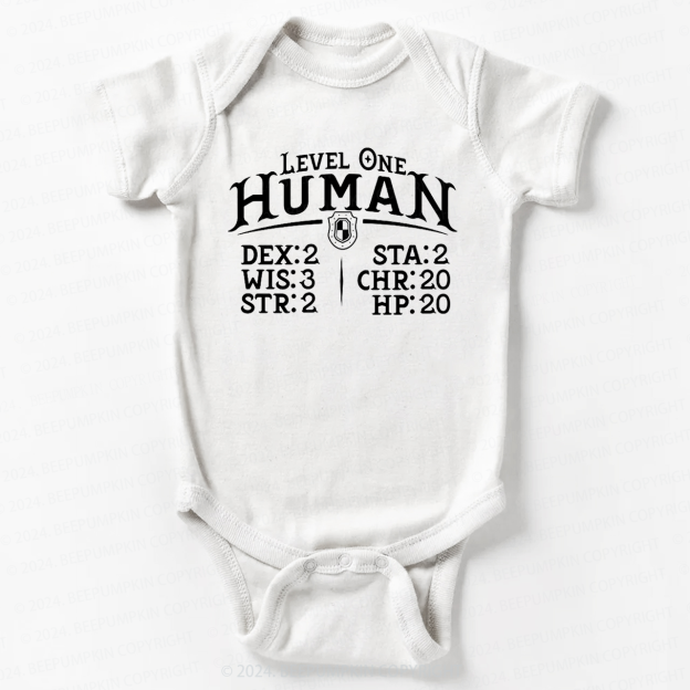 Level One Human Bodysuit For Baby 7