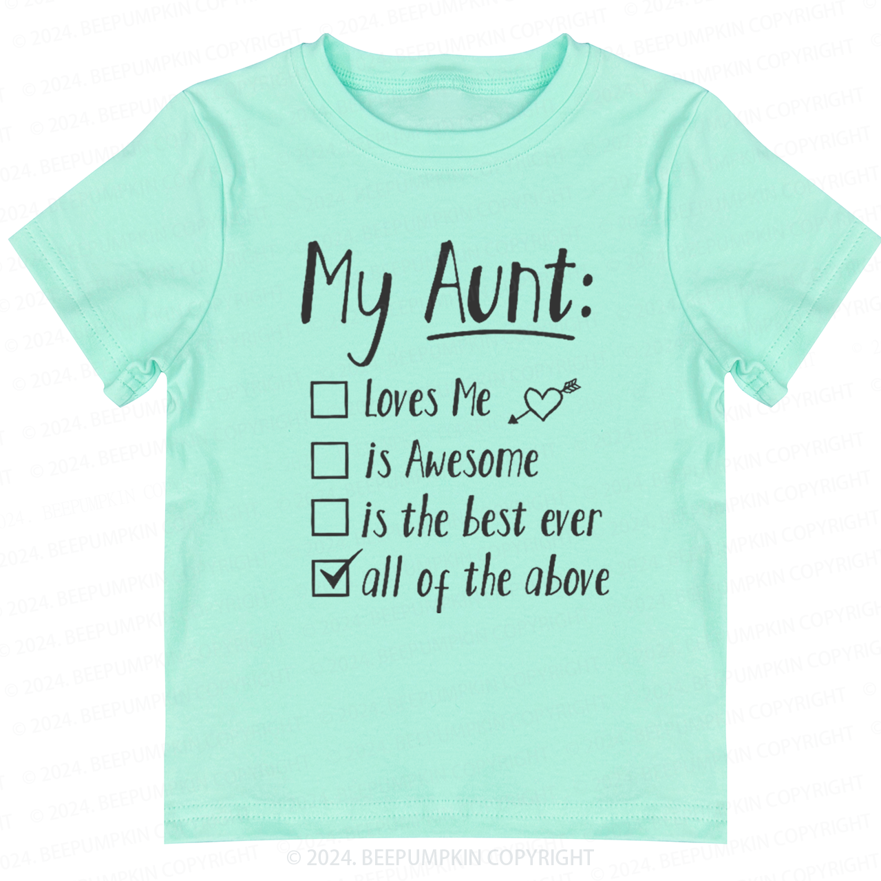 My Aunt Is Toddler&Kids Tees 