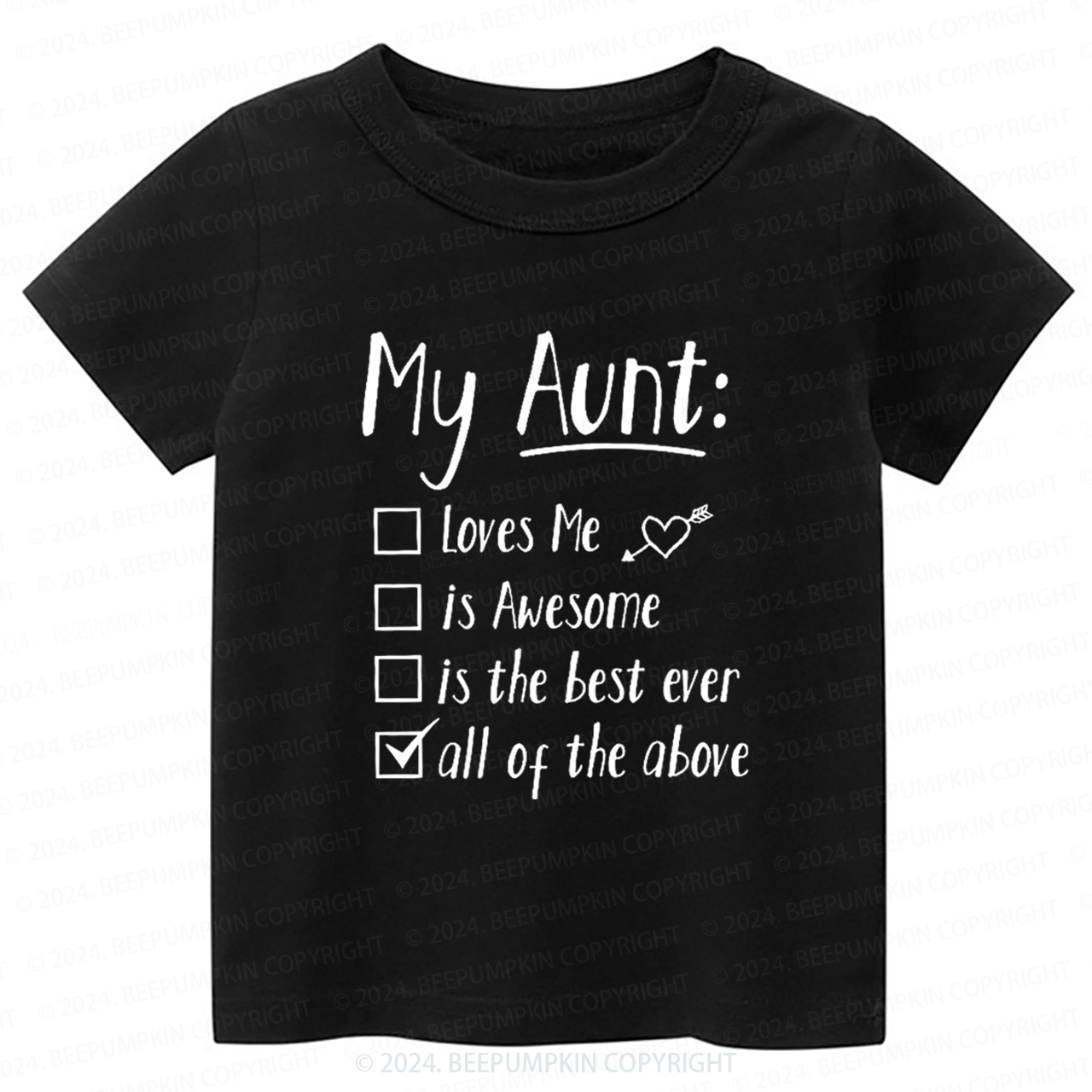 My Aunt Is Toddler&Kids Tees 