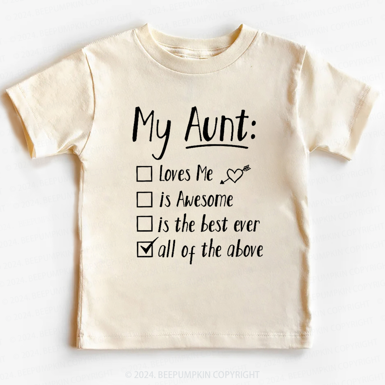 My Aunt Is Toddler&Kids Tees 