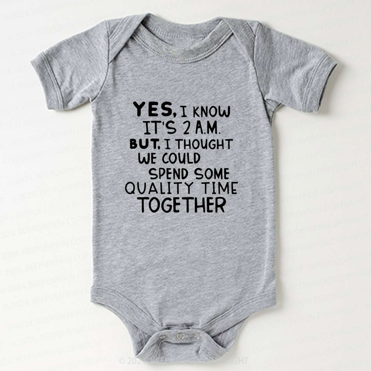 Yes I Know It's 2AM Bodysuit For Baby 7