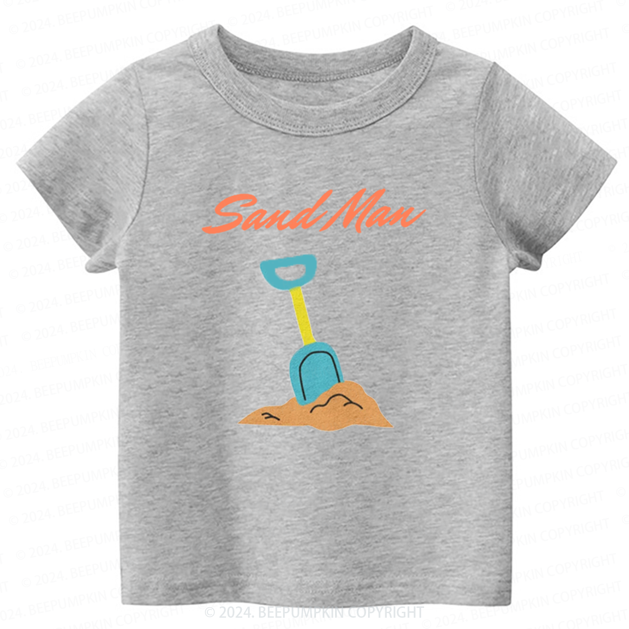 Sand Man Vacation Toddler&Kids Tees 