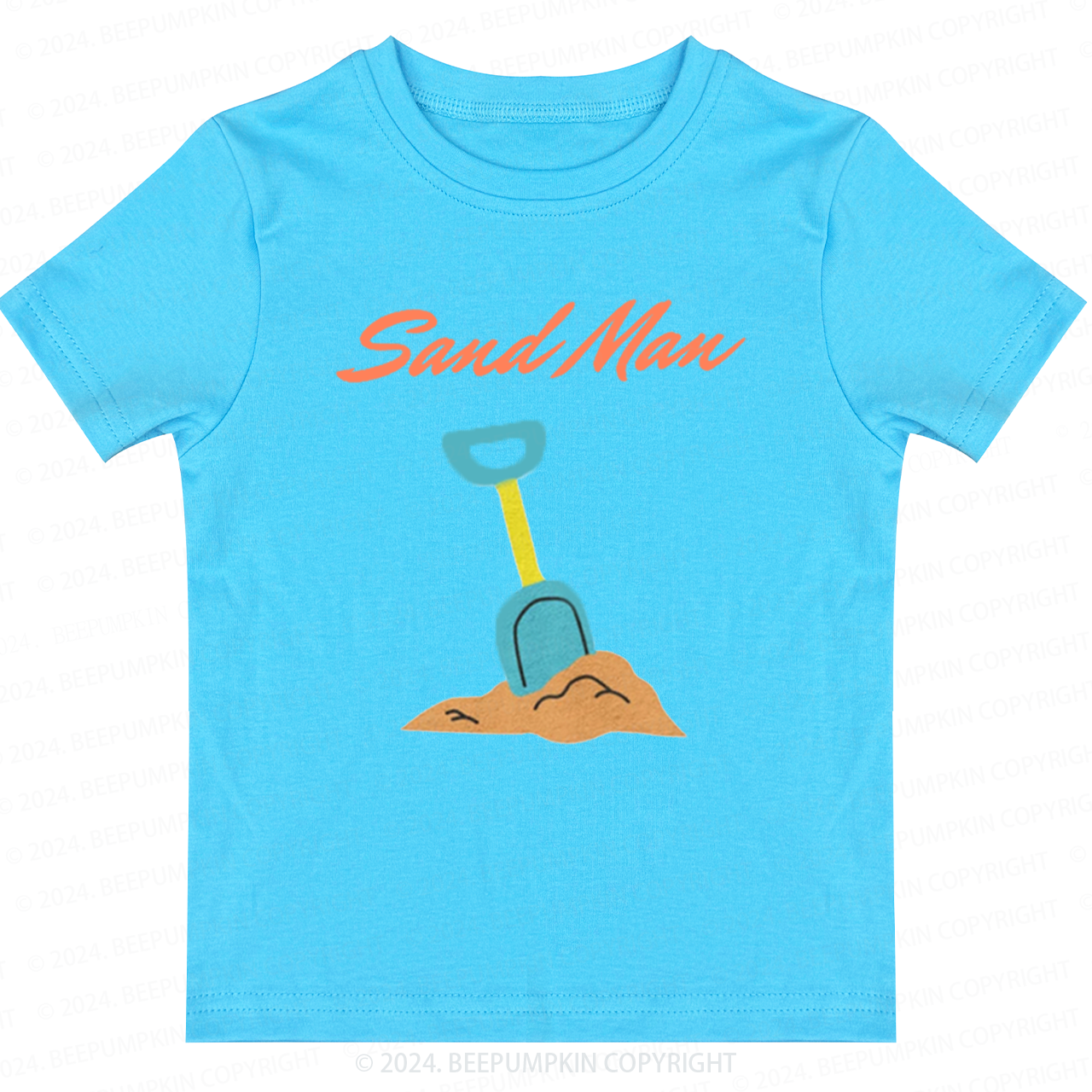 Sand Man Vacation Toddler&Kids Tees 