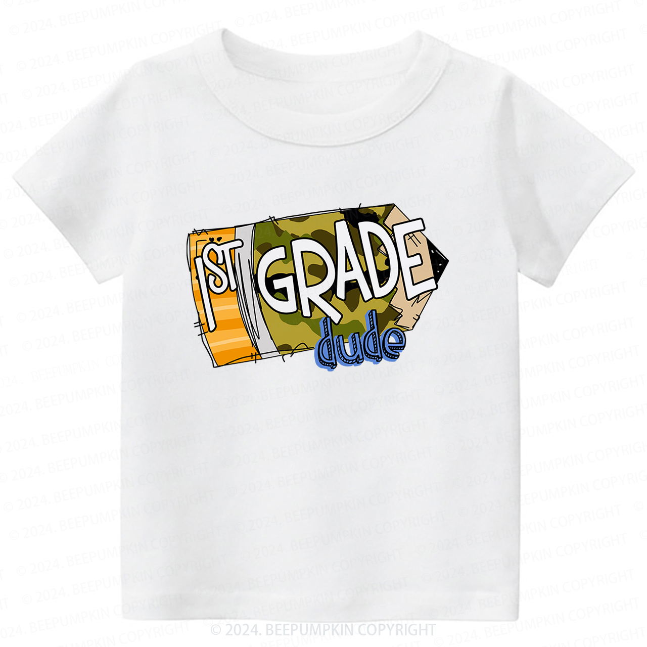 1st Grade Dude Back To School T-shirt