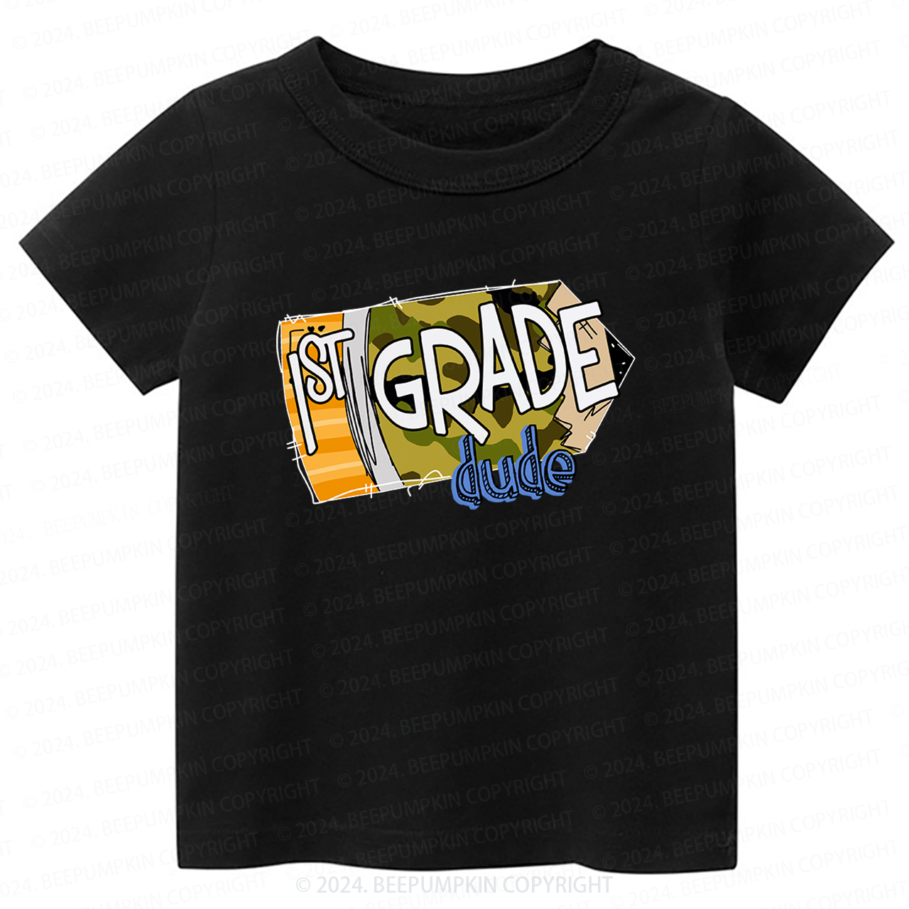 1st Grade Dude Back To School T-shirt