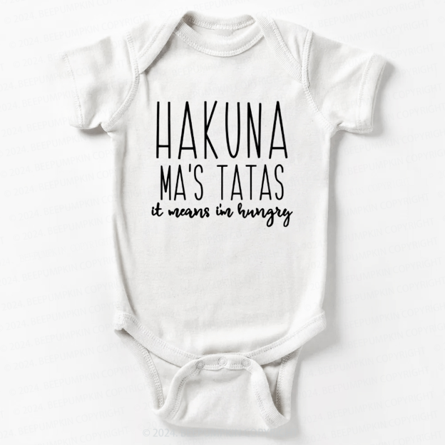 Hakuna Ma's Tatas Bodysuit For Baby 7
