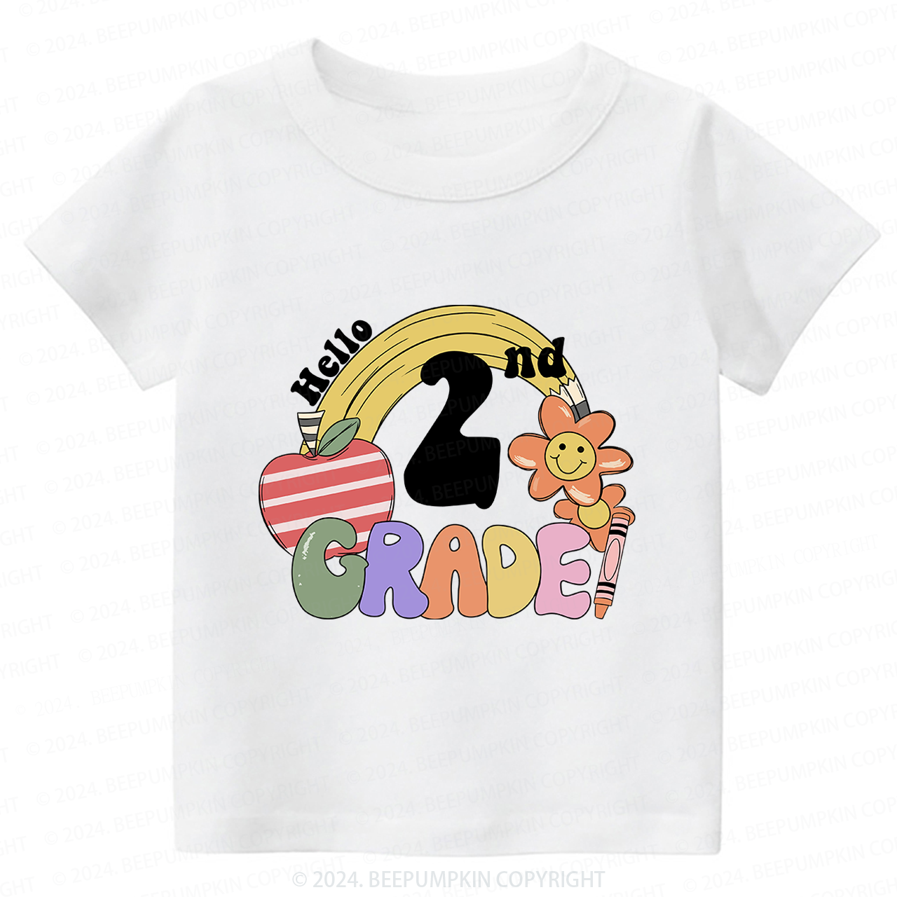 Personalized Hello Grade Back To School Shirt