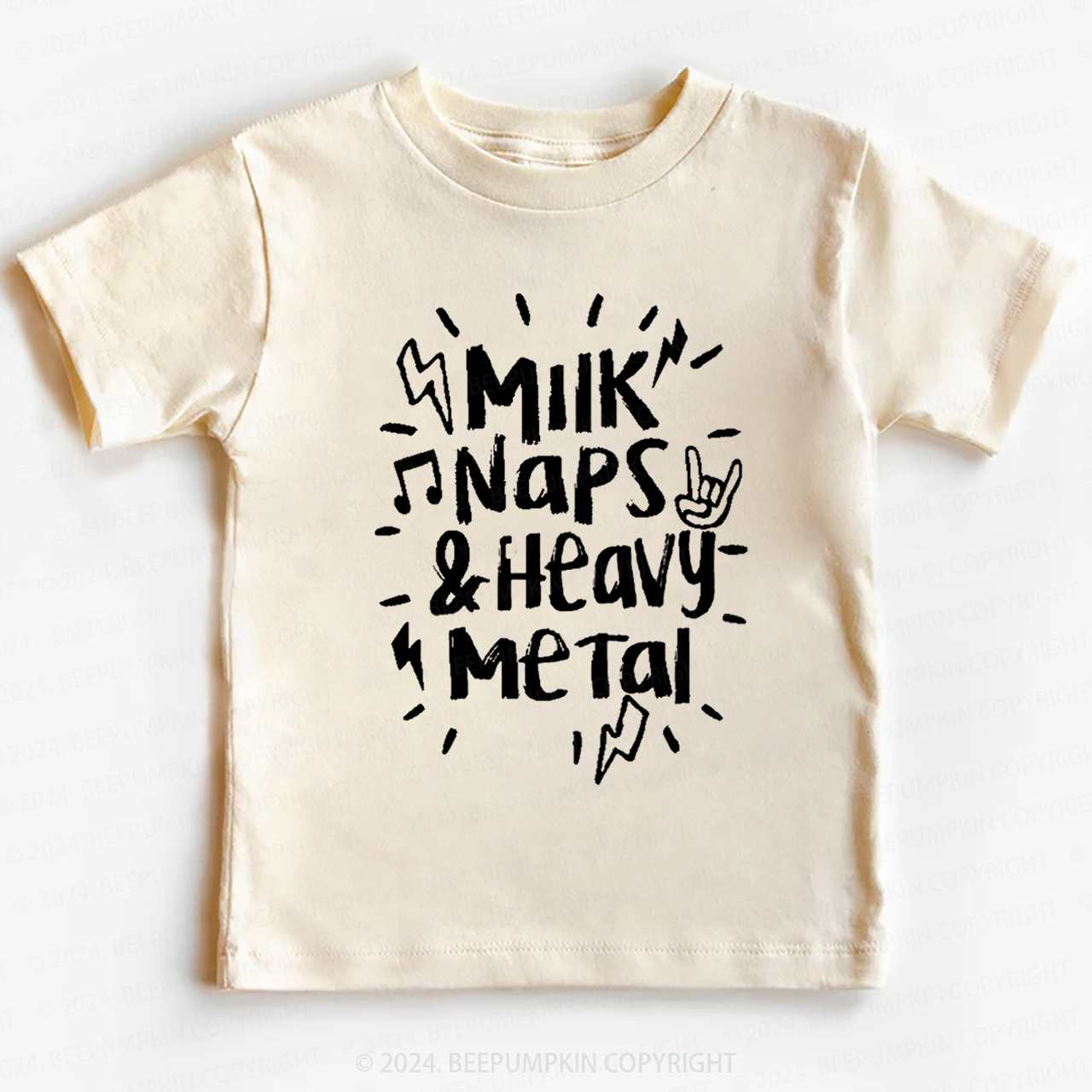 Milk Naps & Heavy Meta Toddler&Kids Tees 8