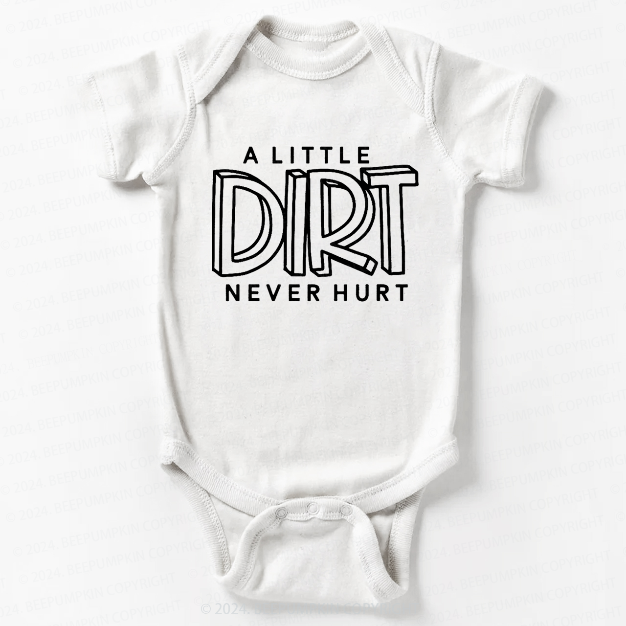 A Little Dirt Never Hurt Bodysuit For Baby 7
