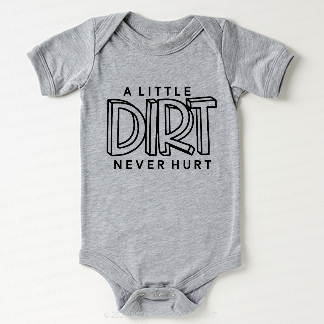 A Little Dirt Never Hurt Bodysuit For Baby 7