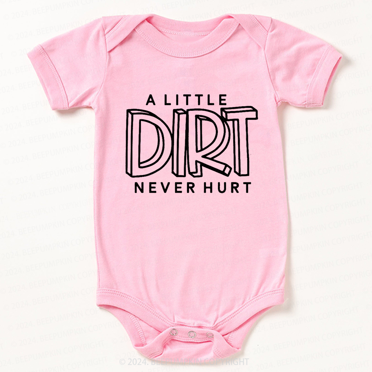 A Little Dirt Never Hurt Bodysuit For Baby 7