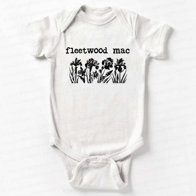 Classic Country Rock n Roll Band Bodysuit For Baby 8