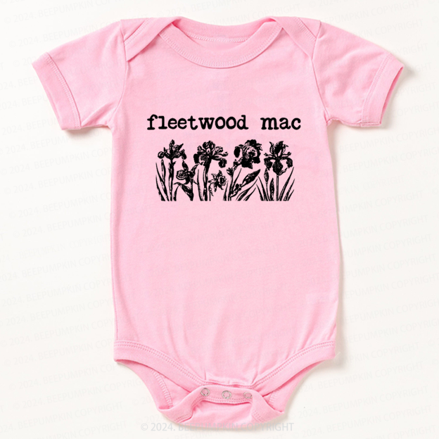 Classic Country Rock n Roll Band Bodysuit For Baby 8