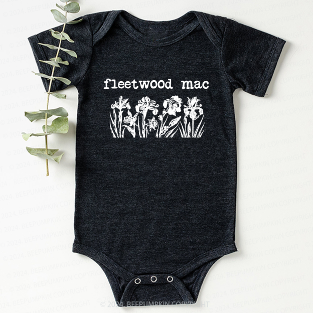 Classic Country Rock n Roll Band Bodysuit For Baby 8