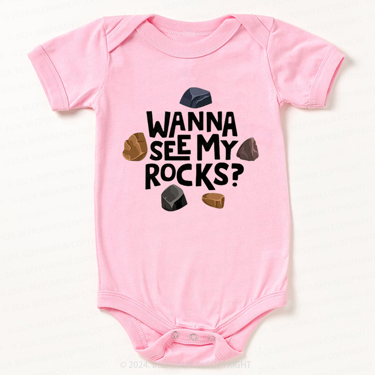 Wanna See My Rocks Bodysuit For Baby 8