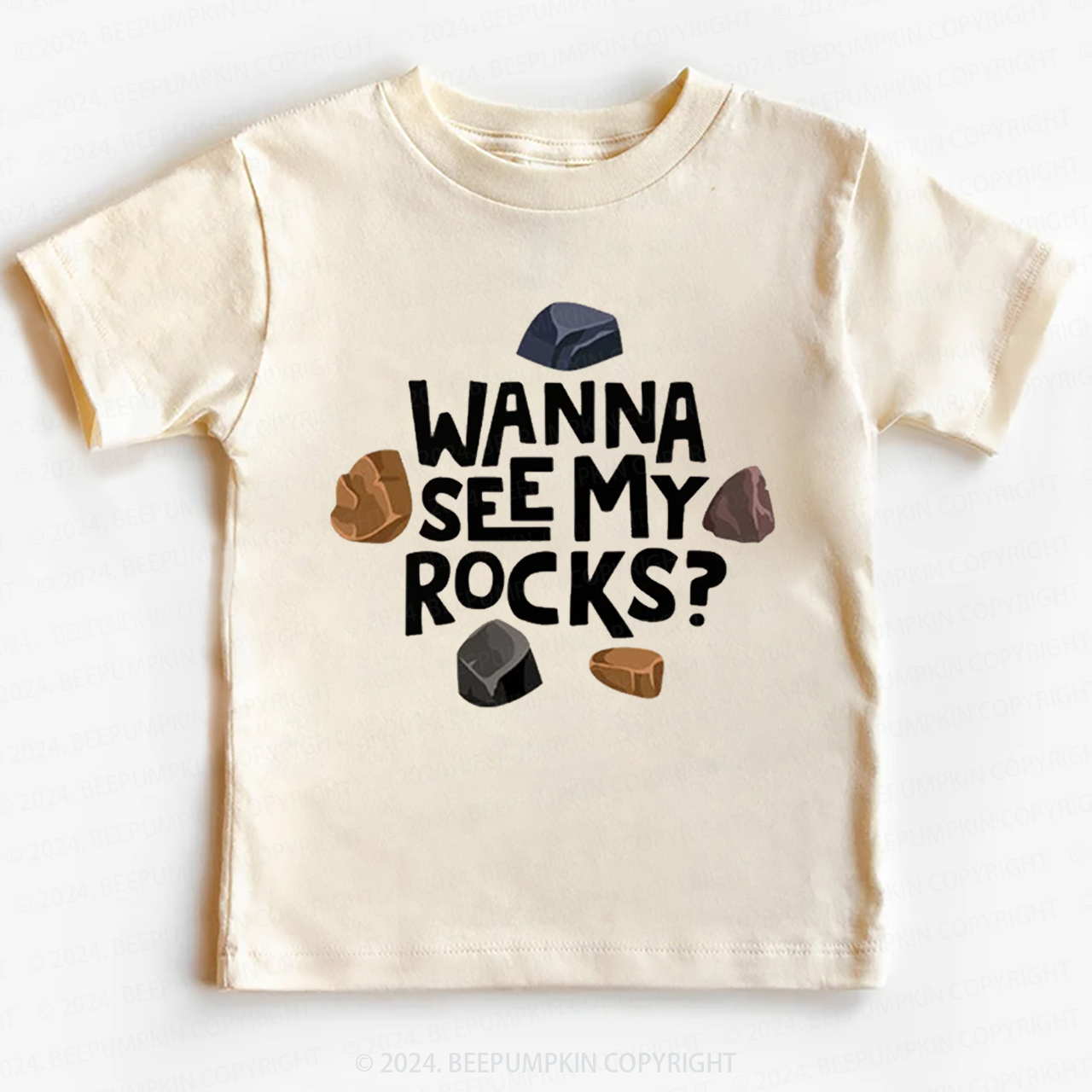 Wanna See My Rocks Toddler&Kids Tees 8