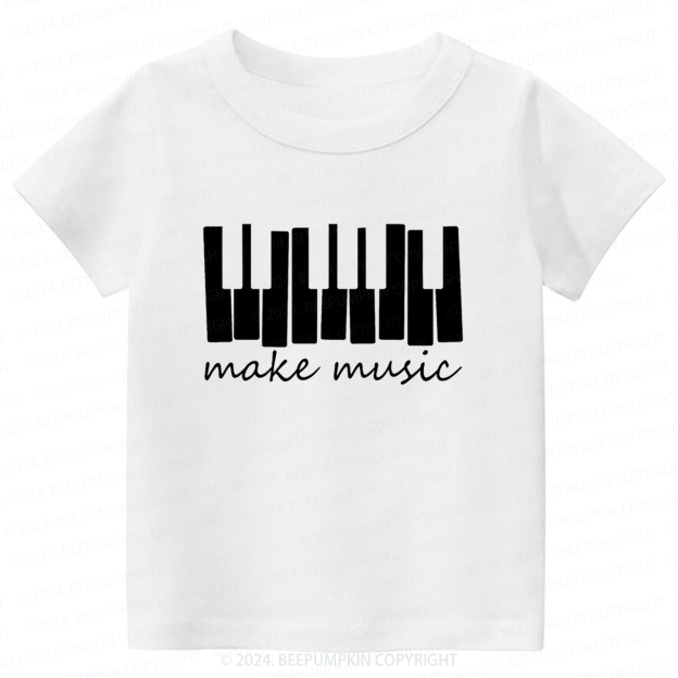 Make Music Toddler&Kids Tees 8